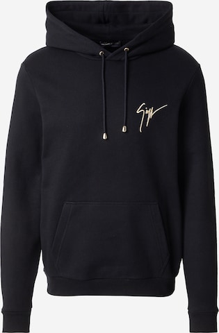 Giuseppe ZanottiSweater majica - crna boja: prednji dio