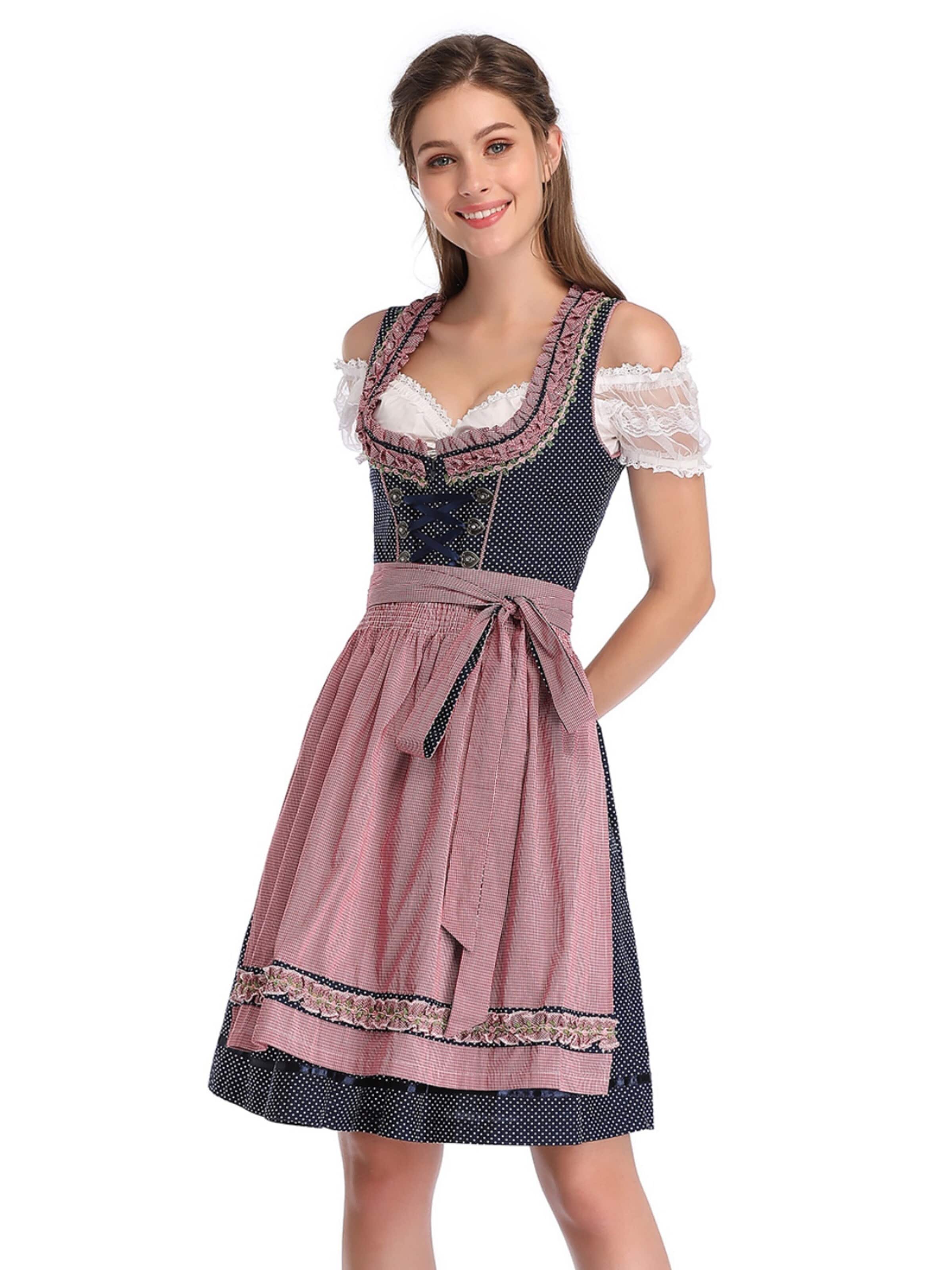 Yesfashion Dirndl‌‌ in Blau