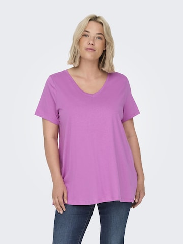 ONLY Carmakoma Shirt 'Bonne' in Pink: front