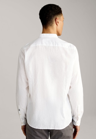 JOOP! Regular fit Button Up Shirt 'Hedde' in White