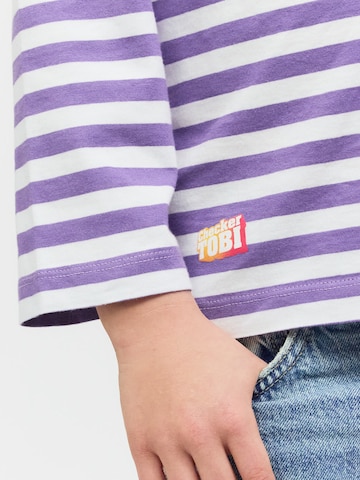 Play Play Pauly Shirt 'CHECKER TOBI'‌‌‌‌‌‌‌ in Lila