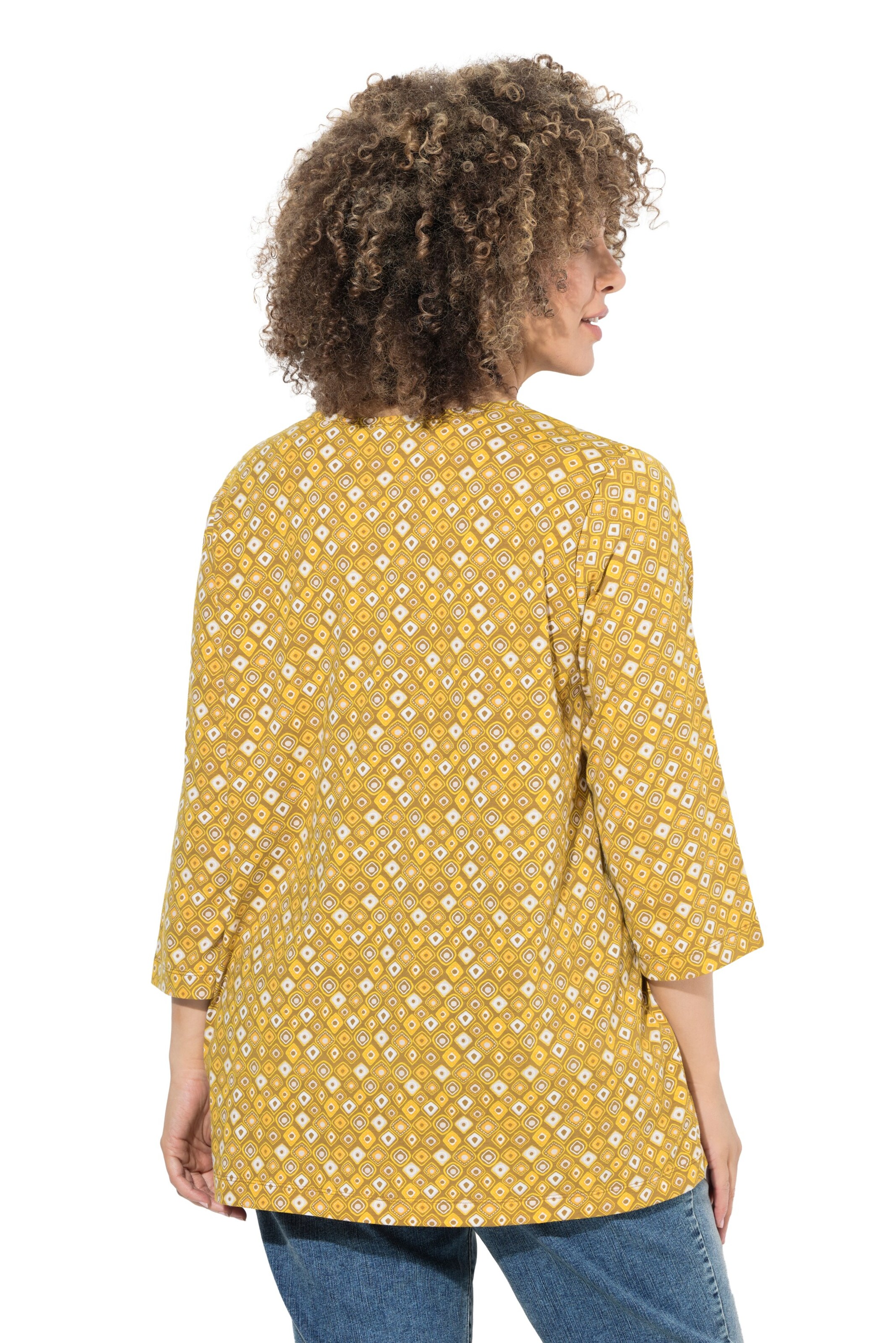 Ulla Popken Shirt in Geel