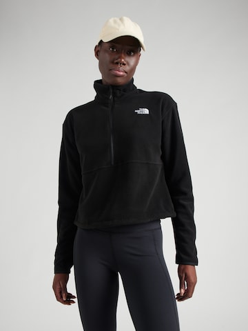 THE NORTH FACE - Jersey deportivo 'GLACIER' en negro: frente
