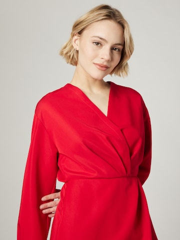 Guido Maria Kretschmer Women - Vestido 'Elenya' em vermelho