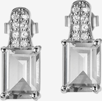 Jacques Lemans Earrings in White: front