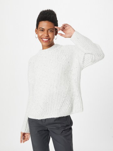 Pull-over comma casual identity en blanc : devant