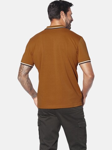 Jan Vanderstorm Shirt 'Fretu' in Bruin