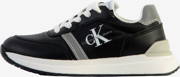 Calvin Klein Trainers in Black: front