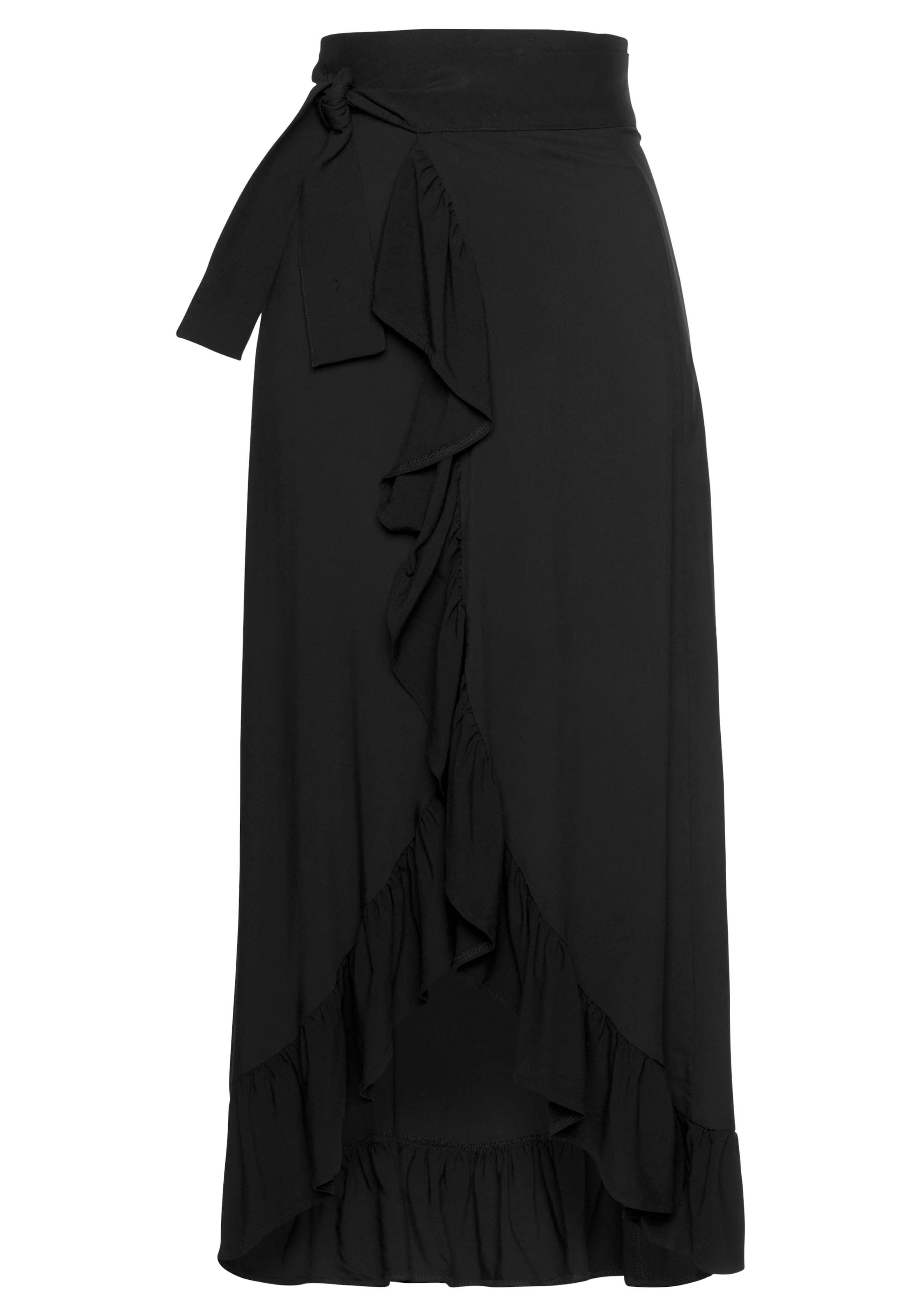 LASCANA Rock 'Calli' in Schwarz: Vorderseite