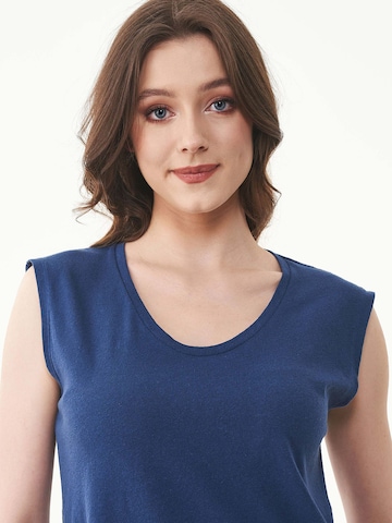 Organication Top in Blue