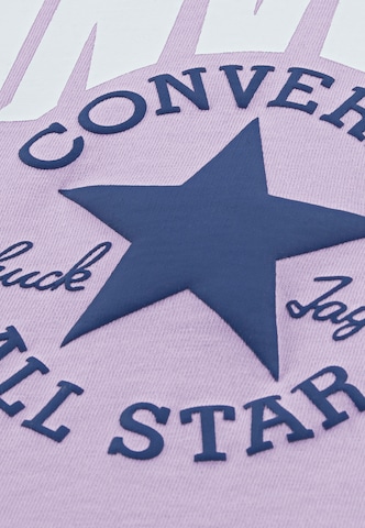 purpurinė CONVERSE Marškinėliai