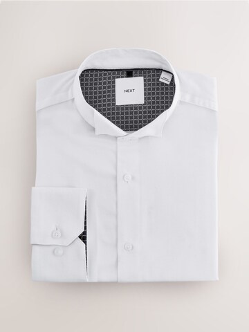 Next Rovný strih Košeľa - Biela