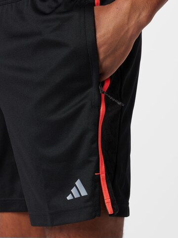 Regular Pantaloni sport 'Workout Base' de la ADIDAS PERFORMANCE pe negru