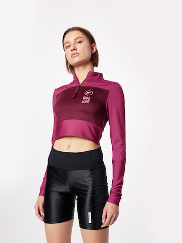 T-shirt Nike Sportswear en rose : devant