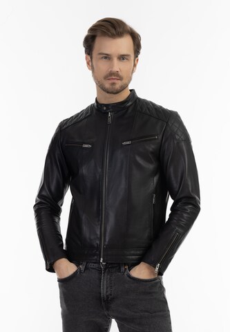 Veste mi-saison DreiMaster Vintage en noir : devant