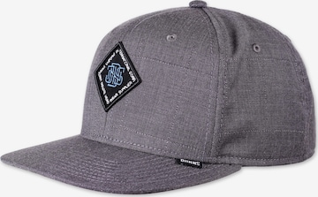 DJINNS Cap 'Diamond' in Grey: front