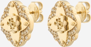 Cercei de la GUESS pe auriu: față