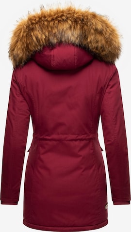 NAVAHOO Winter Coat 'Schneeengel' in Red