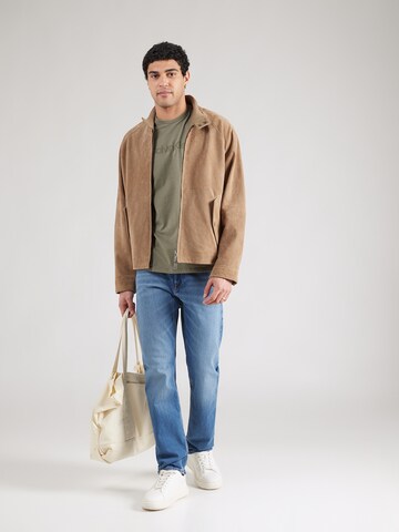 Calvin Klein Regular Shirt '30S' in Groen