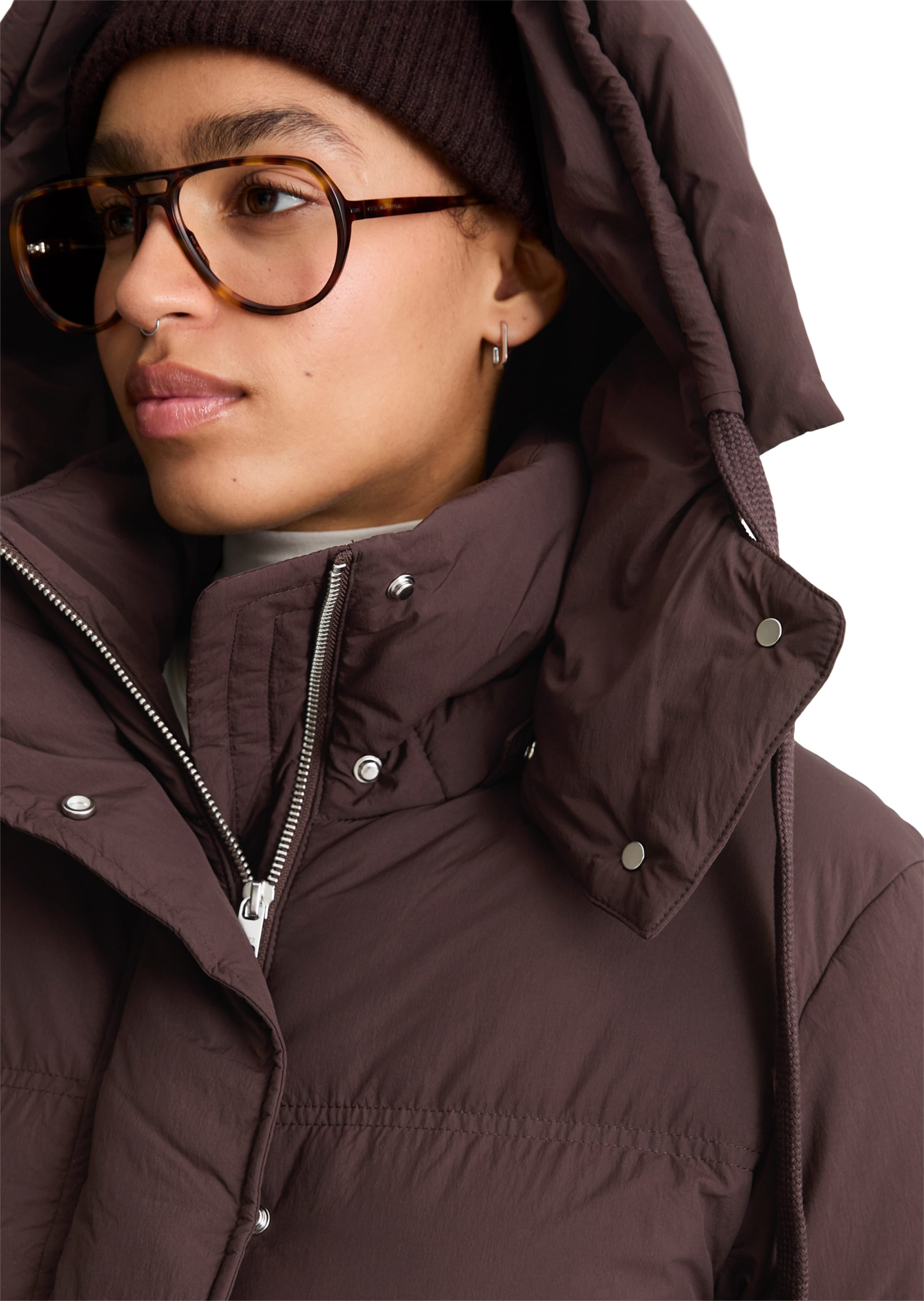 Veste d’hiver Marc O'Polo DENIM en marron : devant