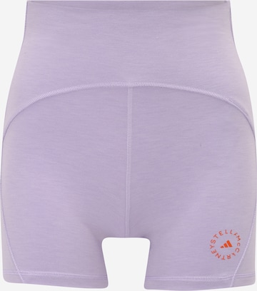 ADIDAS BY STELLA MCCARTNEY - Skinny Calças de desporto 'Truestrength ' em roxo: frente