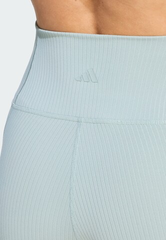 ADIDAS PERFORMANCE Skinny Sporthose 'All Me' in Grün