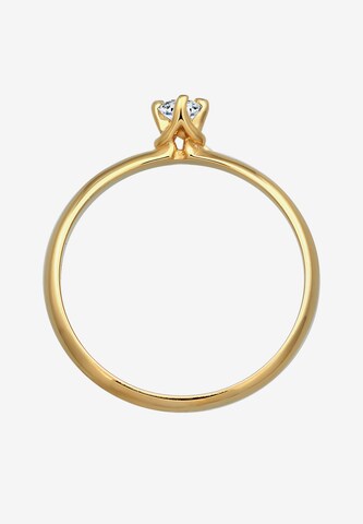 Elli DIAMONDS Ring Edelstein Ring, Verlobungsring in Gold