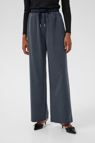 Kaffe Regular Pants 'Nevil' in Grey: front