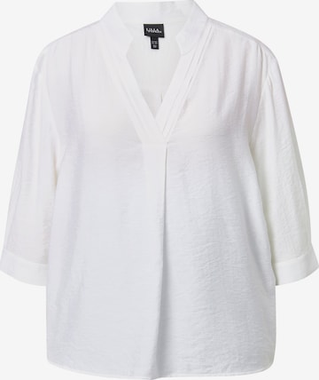 Ulla Popken Tunika in Weiß: Vorderseite