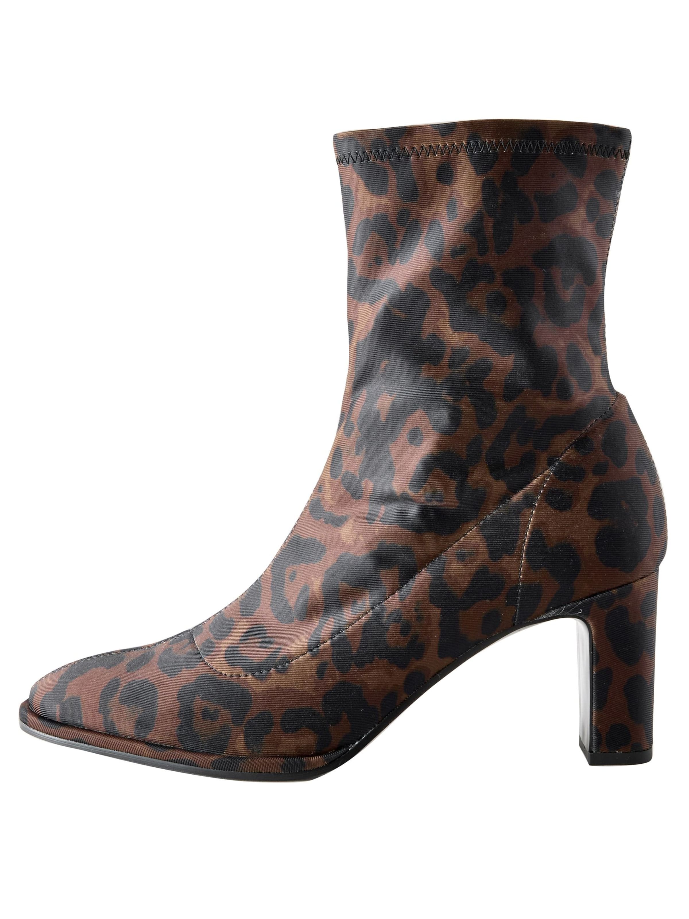 Next Enkellaarsjes 'Forever Comfort' in Bruin: voorkant