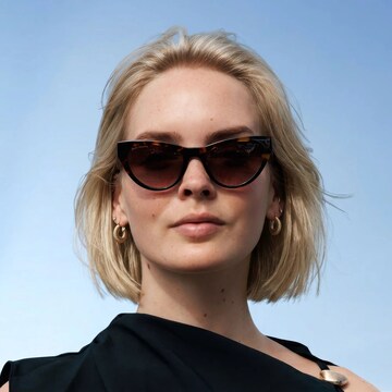Isabel Bernard Sonnenbrille in Braun: Vorderseite