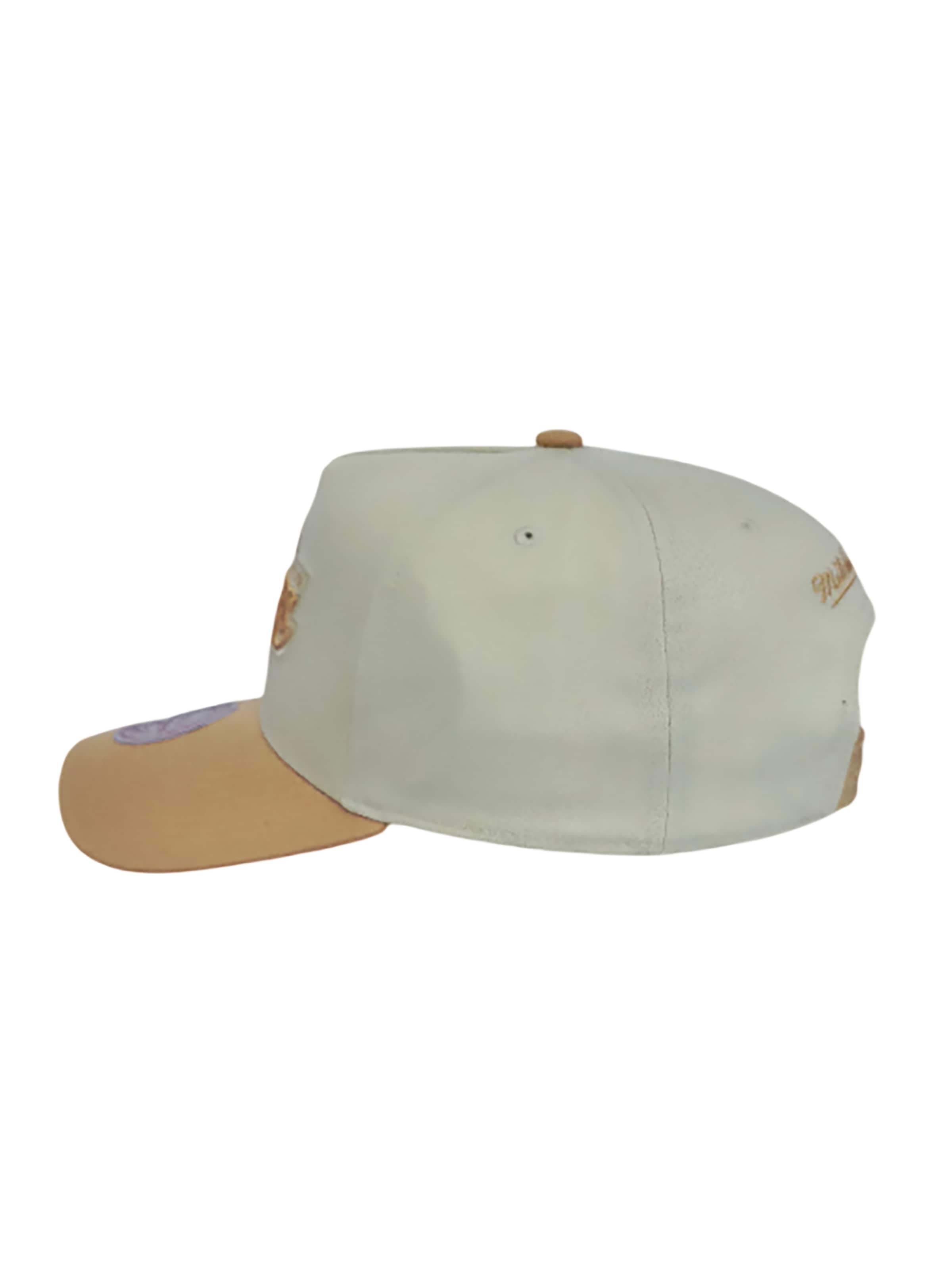 Mitchell & Ness Cap 'Los Angeles Lakers Dust Pro' in Beige