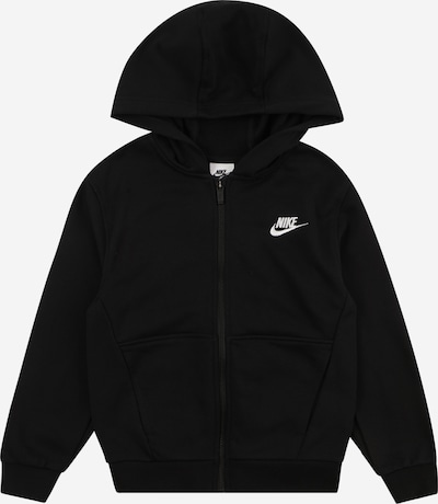 Nike Sportswear Sweatvest in de kleur Zwart / Wit, Productweergave