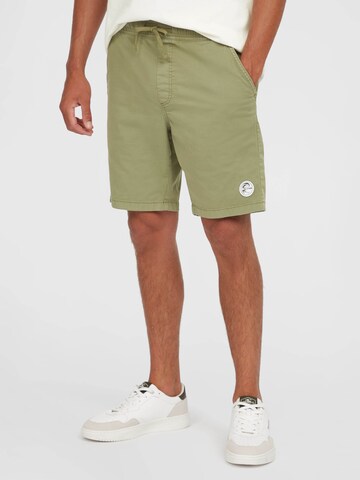 Regular Pantaloni de la O'NEILL pe verde: față