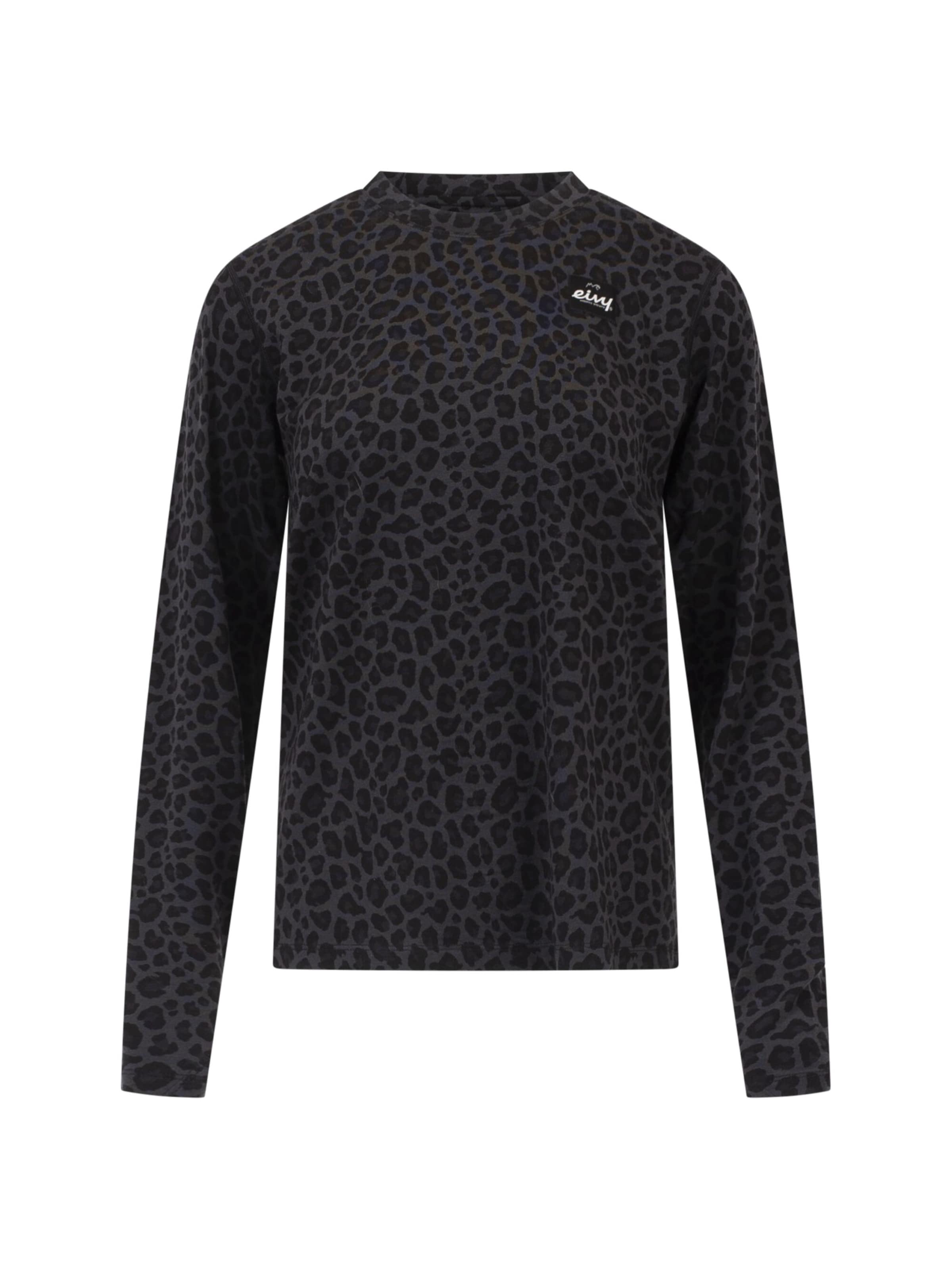 Eivy Sportief sweatshirt in Zwart: voorkant