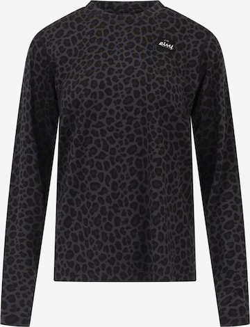 Eivy Sportief sweatshirt in Zwart: voorkant