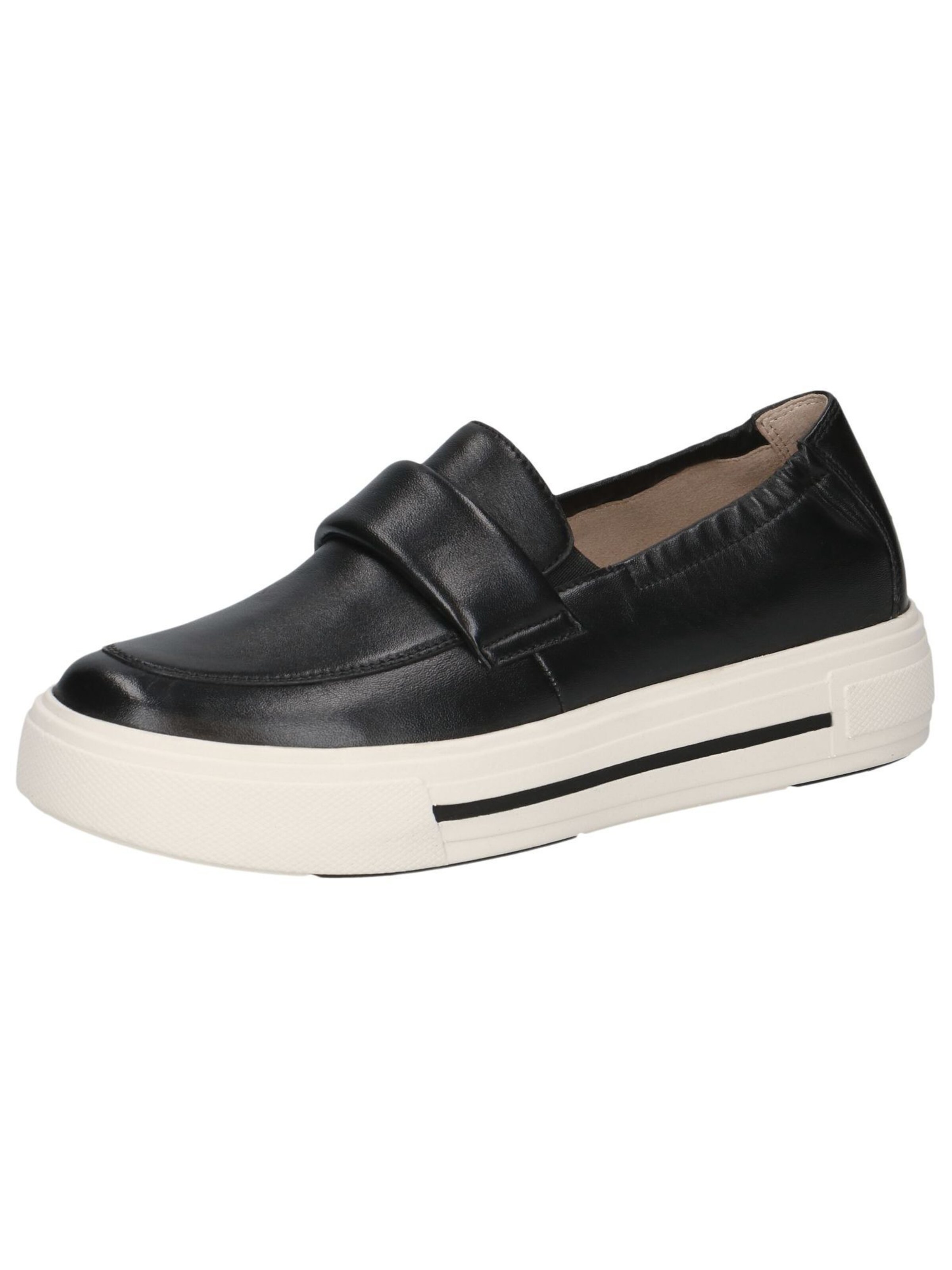 CAPRICE Sneaker in Schwarz: Vorderseite