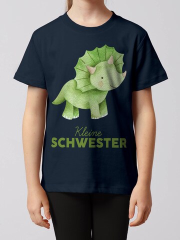 watabout.kids Shirt 'Dinosaurier' in Blue