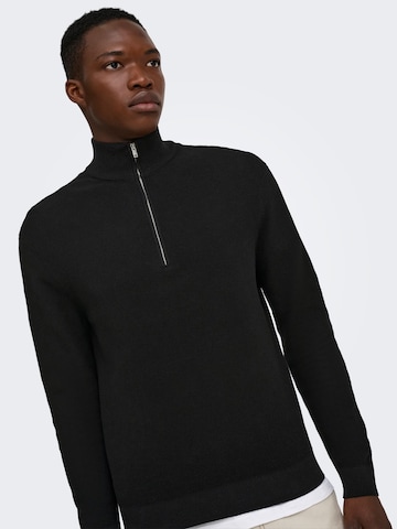 Pull-over 'TONY' Only & Sons en noir