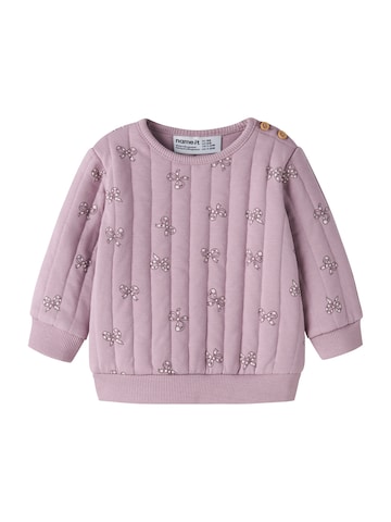 NAME IT - Sudadera 'NBFRULIE' en lila: frente