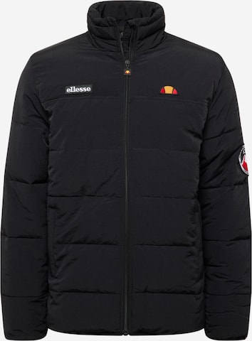 ELLESSE Winterjas in Zwart: voorkant