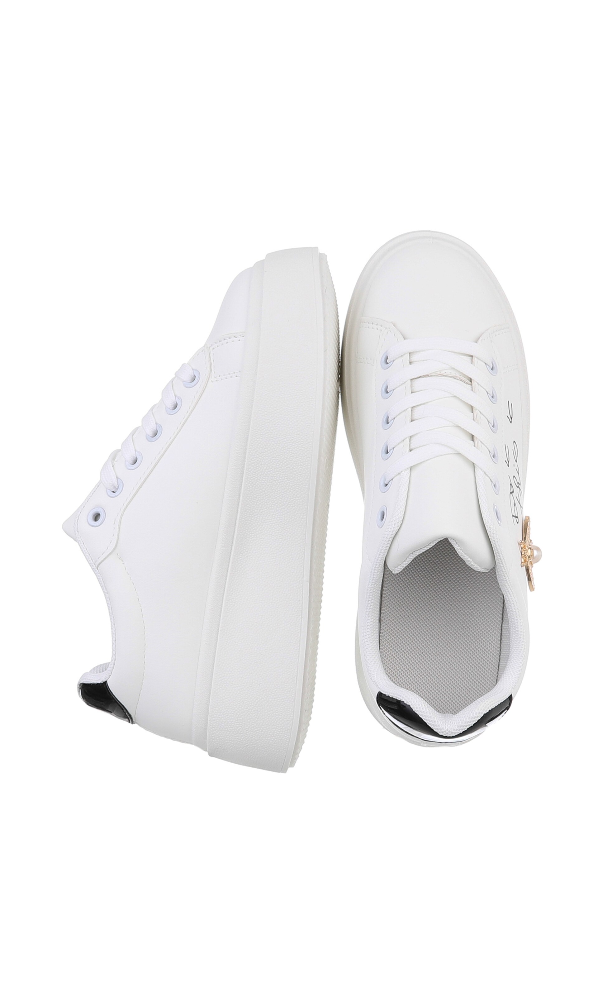 Ital-Design Sneaker in Weiß