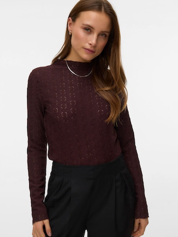 VERO MODA Shirt 'VMSiv' in Rood: voorkant