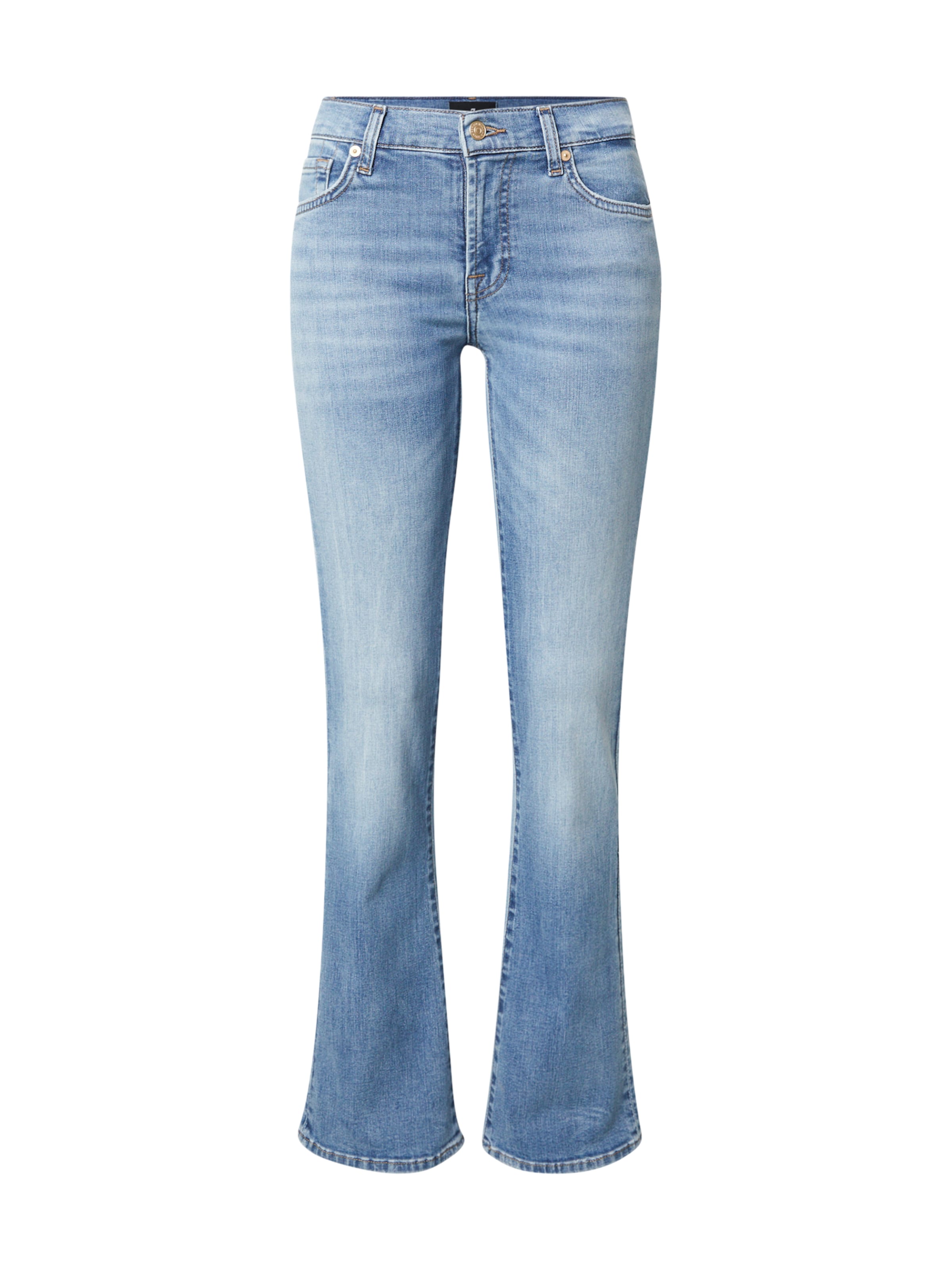 7 for all mankind Alt laienev Teksapüksid 'Pine', värv sinine: eest vaates