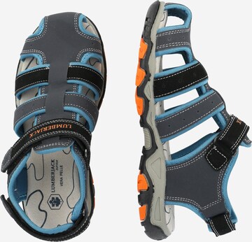 Lumberjack Sandalen 'Levi' in Blauw