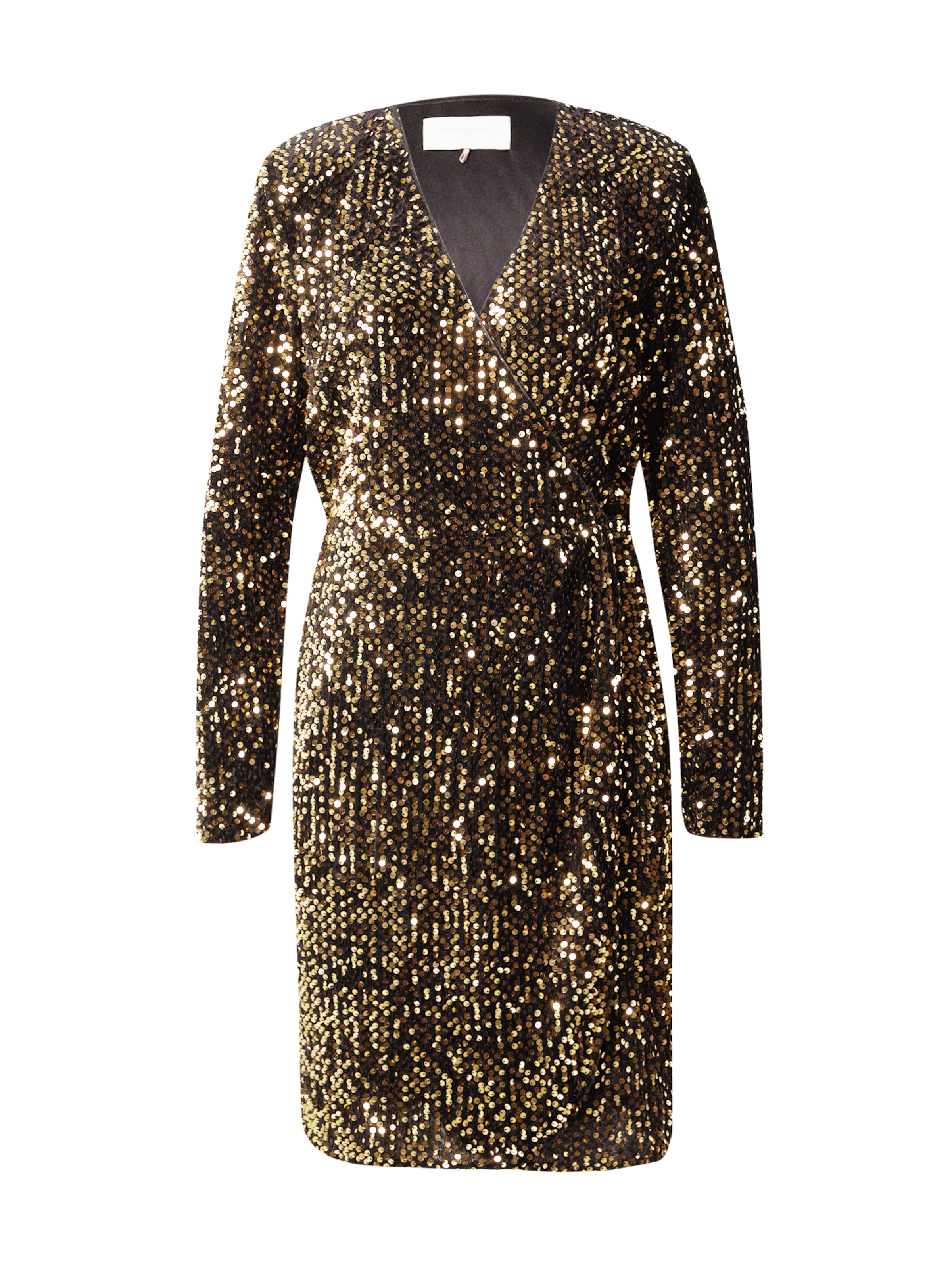 Freequent Kokteilikleit 'EVALY', värv kollane: eest vaates