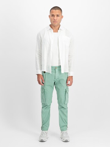 ALPHA INDUSTRIES Regular Cargohose 'Task Force' in Grün
