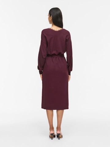 VILA - Vestido de punto 'VIRICKY' en rojo