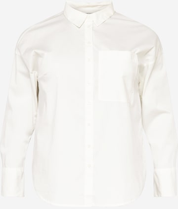 Tom Tailor Women + Μπλούζα σε λευκό: μπροστά