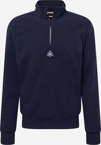 JACK & JONES - Sweatshirt 'FRIDAY' em azul: frente